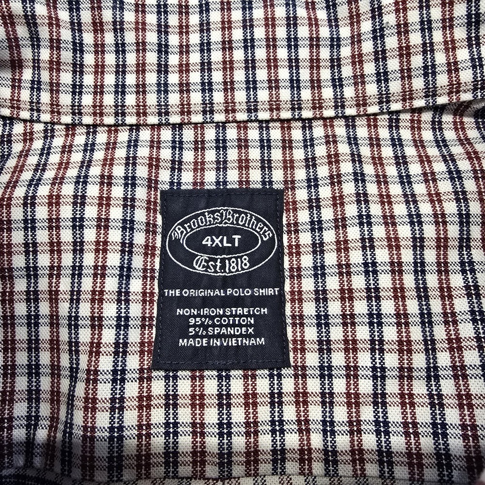 brooks brothers original polo button down shirt Men Size 4XLT - Picture 2 of 8